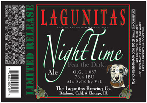 The Lagunitas Brewing Company Nighttime