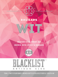 Blacklist Rhubarb Wit