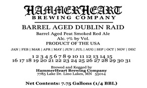 Barrel Aged Dublin Raid October 2014