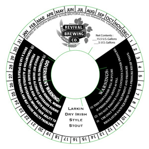 Revival Brewing Co. Larkin's