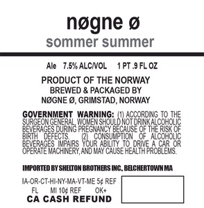 Nogne O Sommer Summer