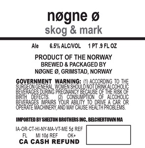 Nogne O Skog & Mark