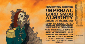 Beavertown Brewery Imperial Lord Smog Almighty October 2014