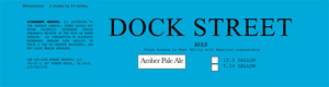Dock Street Amber Pale Ale October 2014