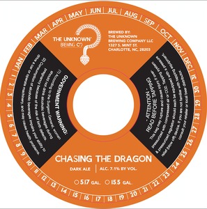 The Unknown Brewing Company Chasing The Dragon November 2014