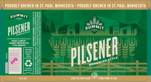 Summit Brewing Company Pilsener October 2014
