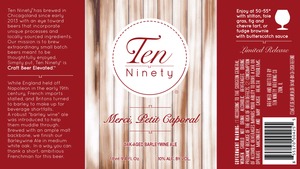 Ten Ninety Brewing Co Merci, Petit Caporal November 2014