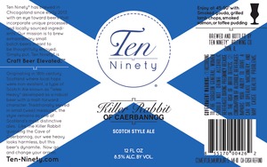 Ten Ninety Brewing Co Killer Rabbit Of Caerbannog November 2014