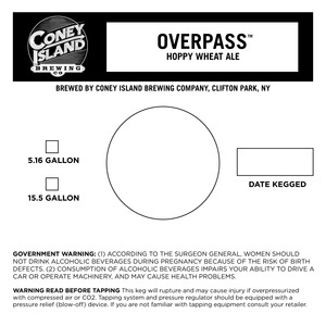 Coney Island Brewing Company Overpass October 2014