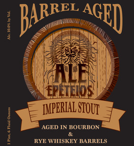 Barrel Aged Ale Epeteios November 2014