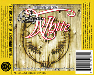 Yellowhammer Brewing Belgian White