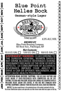 Blue Point Hellesbock November 2014