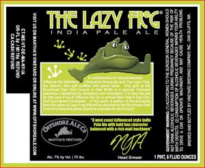 The Lazy Frog India Pale Ale 