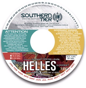 Southern Tier Brewing Company Where The Helles Summer? November 2014