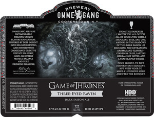 Ommegang Three Eyed Raven November 2014