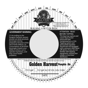 Calvert Brewing Company Golden Harvest