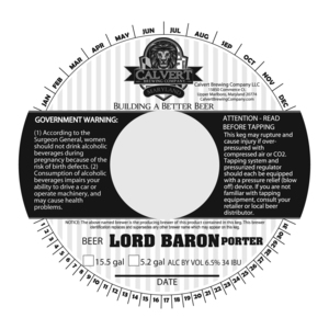 Calvert Brewing Company Lord Baron