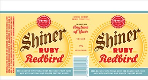 Shiner Ruby Redbird