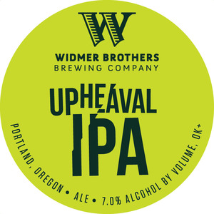 Widmer Brothers Brewing Company Upheaval November 2014