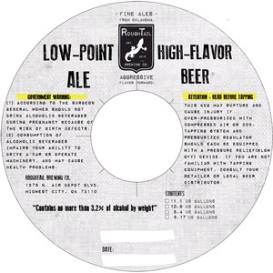 Low-point Ale November 2014