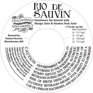 Stillwater Artisanal Rio De Sauvin