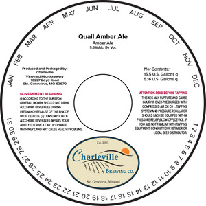 Charleville Quail Amber Ale