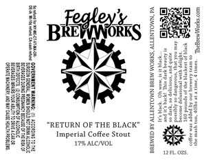 Fegley's Brew Works Return Of The Black