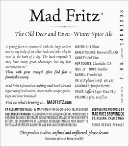 Mad Fritz The Old Deer And Fawn November 2014