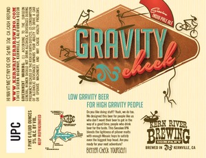 Kern River Brewing Company Gravity Check November 2014