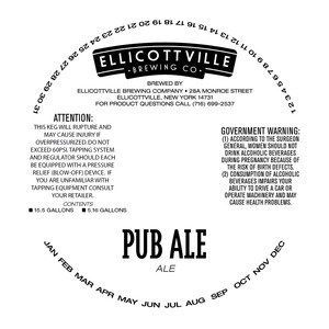 Ellicottville Brewing Company Pub Ale