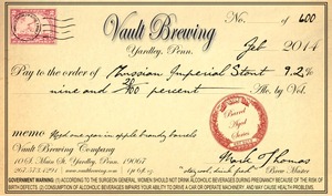 Vault Brewing November 2014