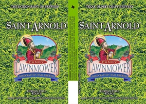 Saint Arnold Brewing Company Lawnmower November 2014