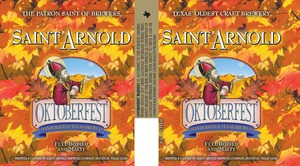 Saint Arnold Brewing Company Oktoberfest November 2014