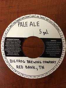 Big Frog Brewing Company Pale Ale