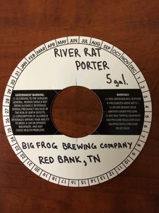 Big Frog Brewing Company River Rat Porter