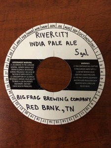 Big Frog Brewing Company River City India Pale Ale