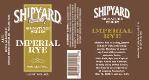 Shipyard Brewing Co. Signature Series