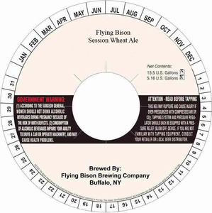 Flying Bison Session Wheat November 2014