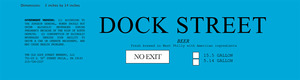 Dock Street No Exit November 2014