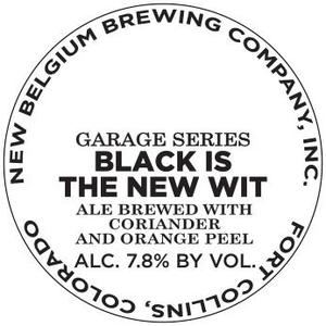 New Belgium Brewing Company, Inc. Black Is The New Wit