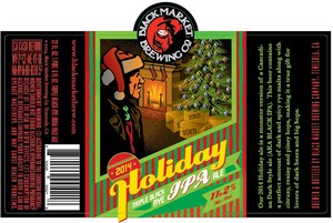 Black Market Brewing Co Holiday IPA November 2014