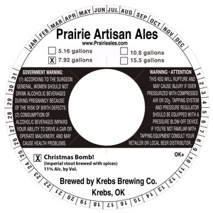 Prairie Artisan Ales Christmas Bomb