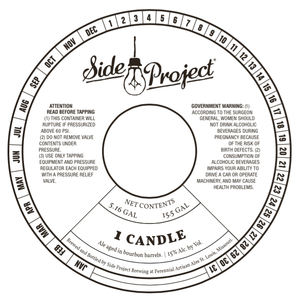 Perennial Artisan Ales 1 Candle November 2014