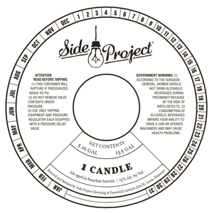 Perennial Artisan Ales 1 Candle