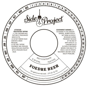 Perennial Artisan Ales Foedre Beer November 2014