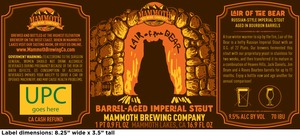 Mammoth Brewing Company Lair Of The Bear November 2014