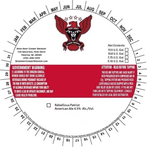 Beer Army Combat Brewery Rebellious Patriot November 2014