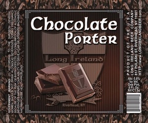 Long Ireland Beer Company Chocolate Porter December 2014