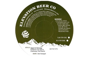 Elevation Beer Co Singal De Botrange