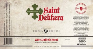 Saint Dekkera Zure Dubbele Stout